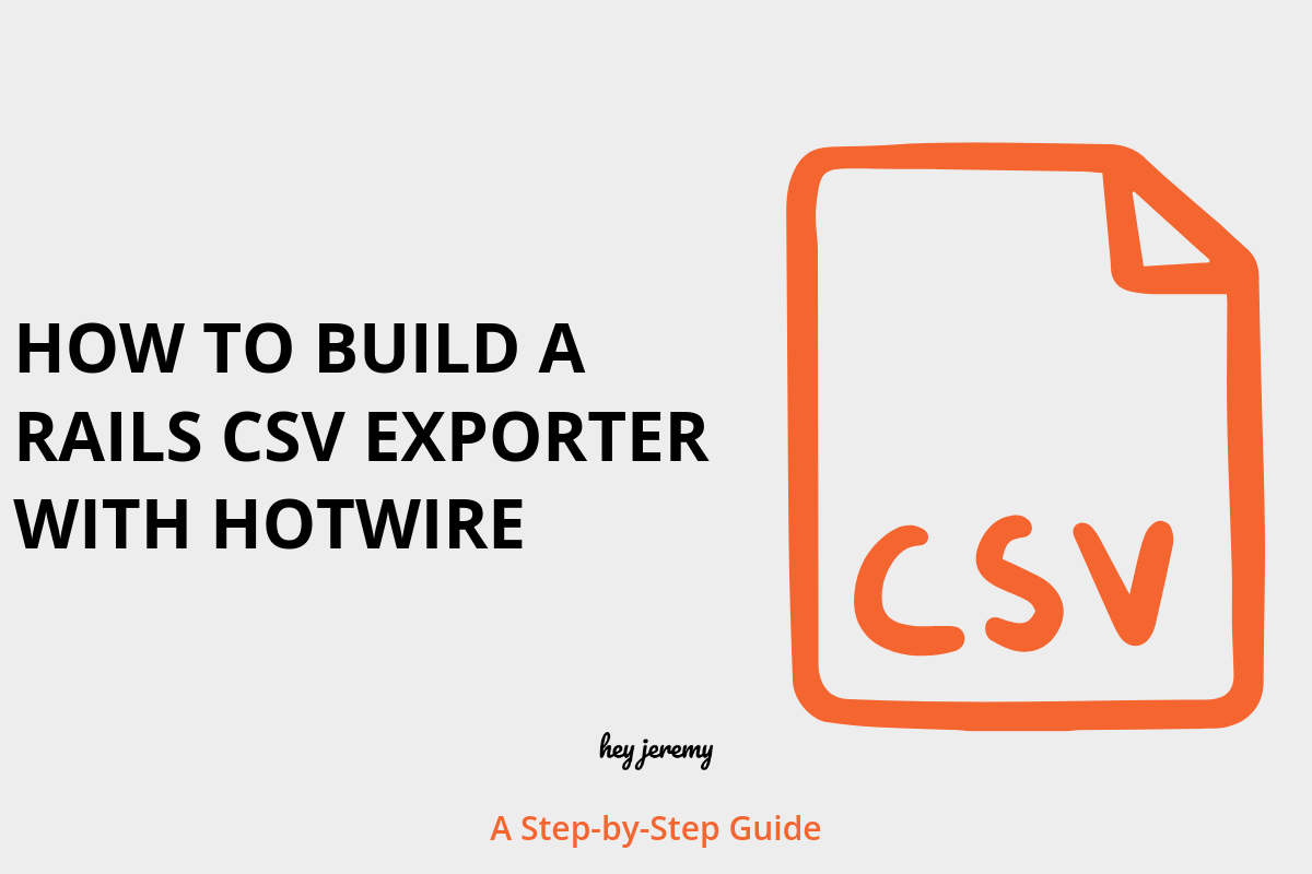 Diagram of a CSV file, illustrating how to build a Rails CSV exporter with Hotwire.